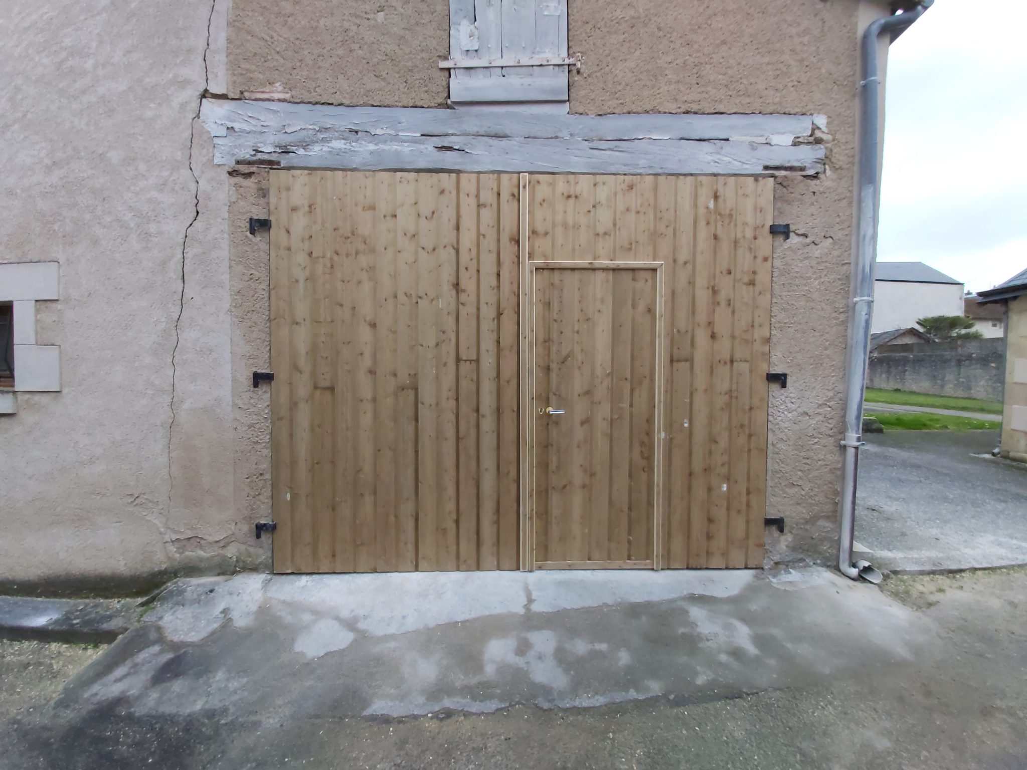 Fabrication Porte de Garage en Bois M.A.T. — free download