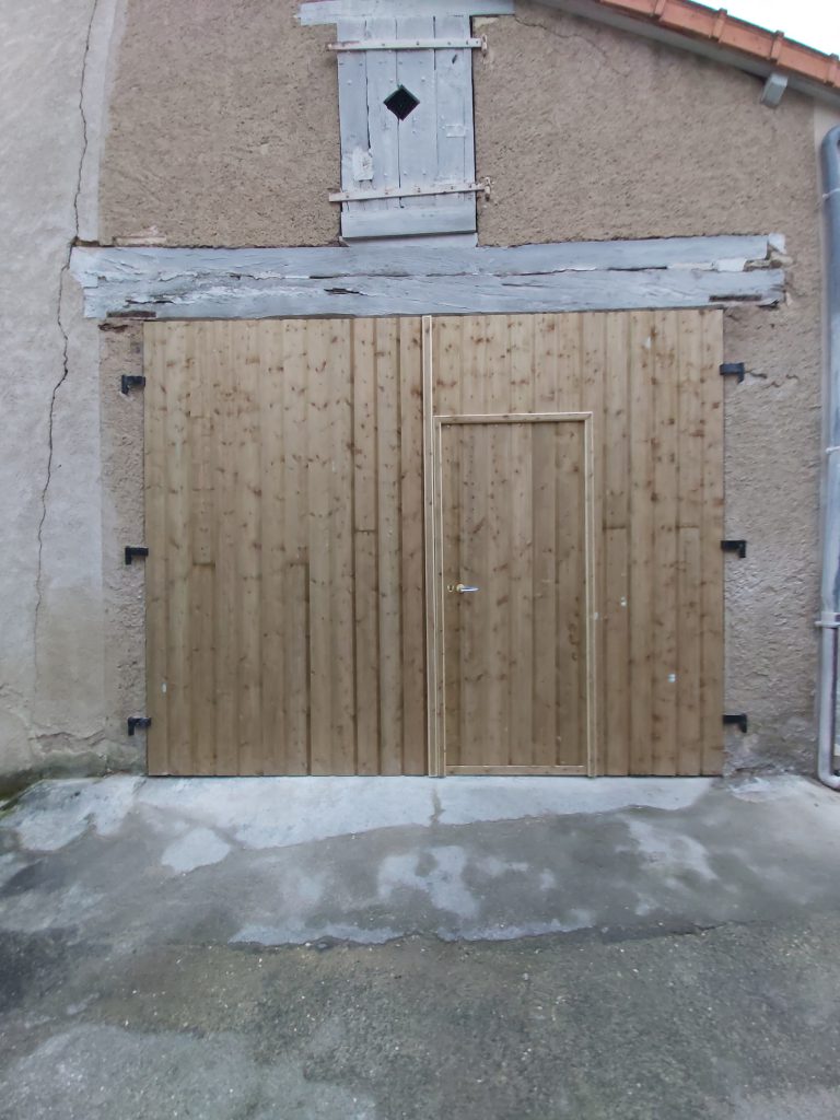 Fabrication Porte de Garage en Bois M.A.T. — free download